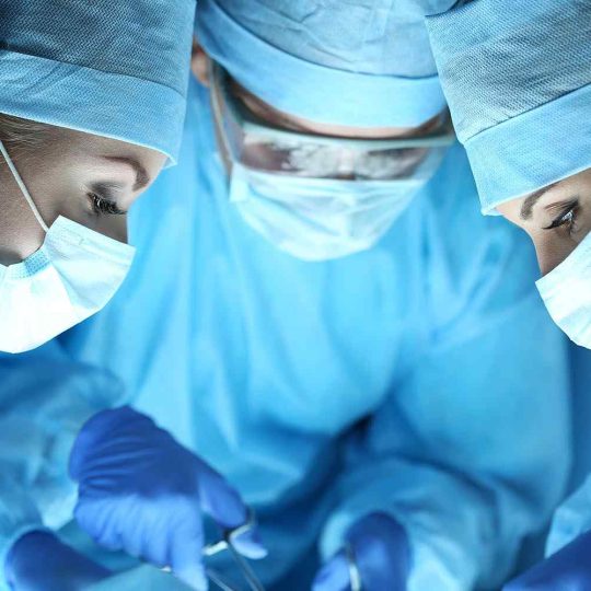 doctor during operation