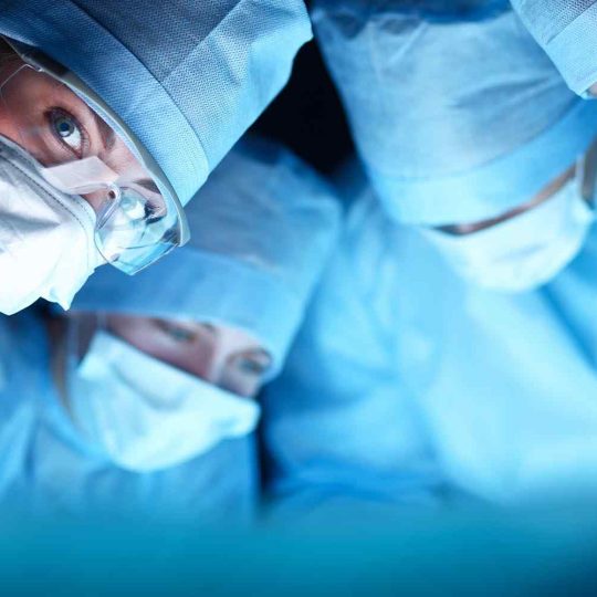 doctor during operation